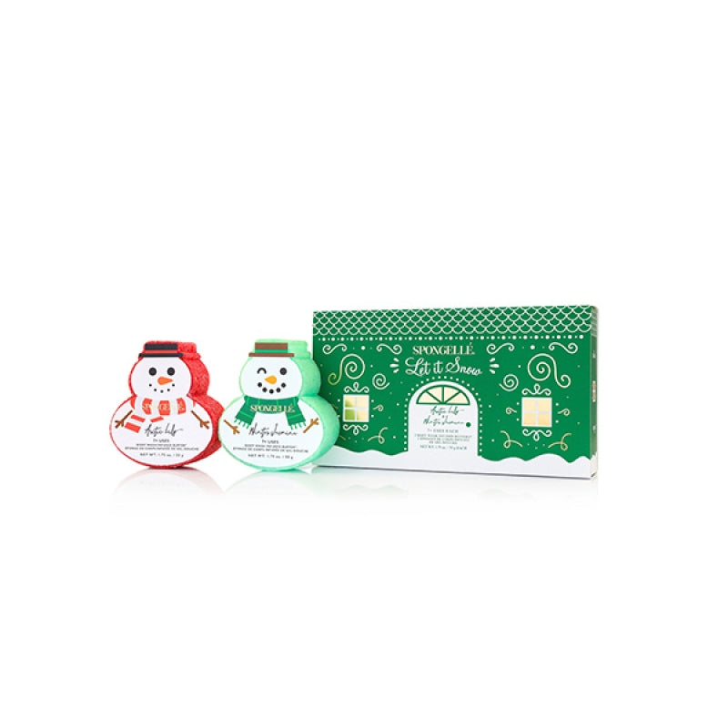 Spongelle Let it Snow Snowman Gift Set