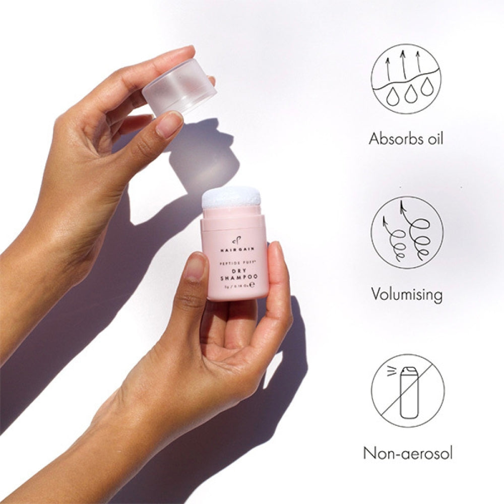 Hair Gain Peptide Puff Dry Shampoo