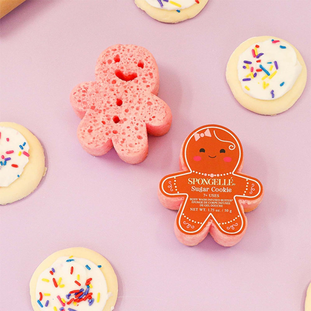 Spongelle Holiday Gingerbread - Sugar Cookie