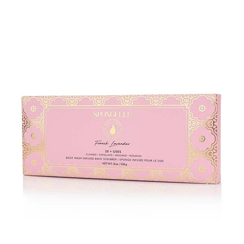 Spongelle Back Buffer - French Lavender