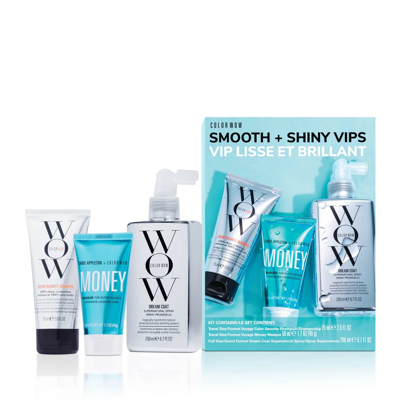 Color Wow Smooth + Shiny VIPs Kit