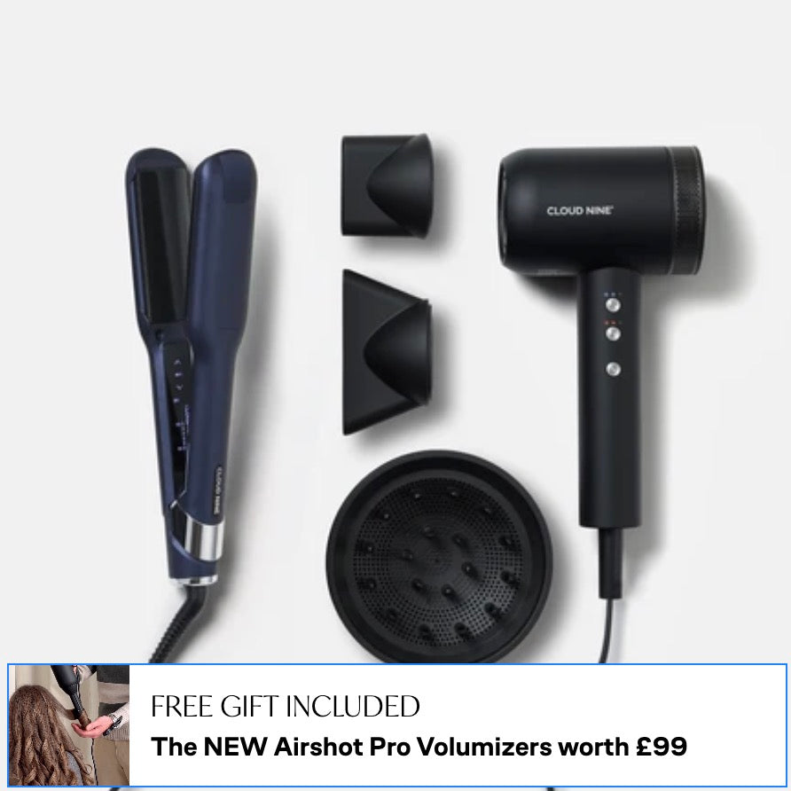 Cloud Nine - The Contouring Wide Iron & Airshot Pro Styling Set