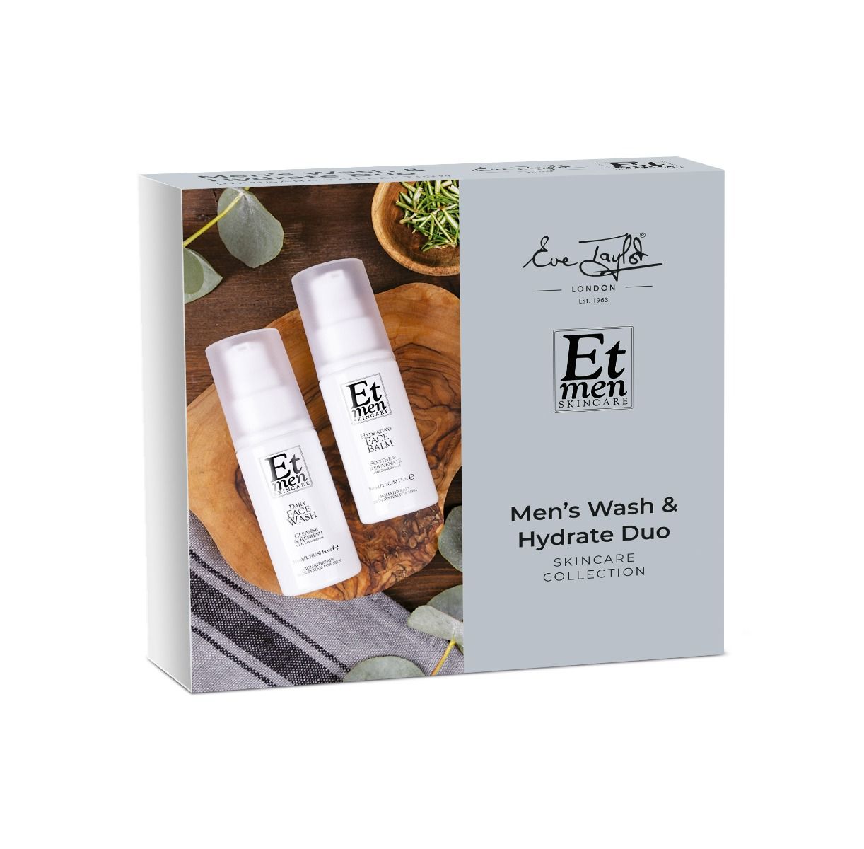 Eve Taylor Mens Wash & Hydrate Duo