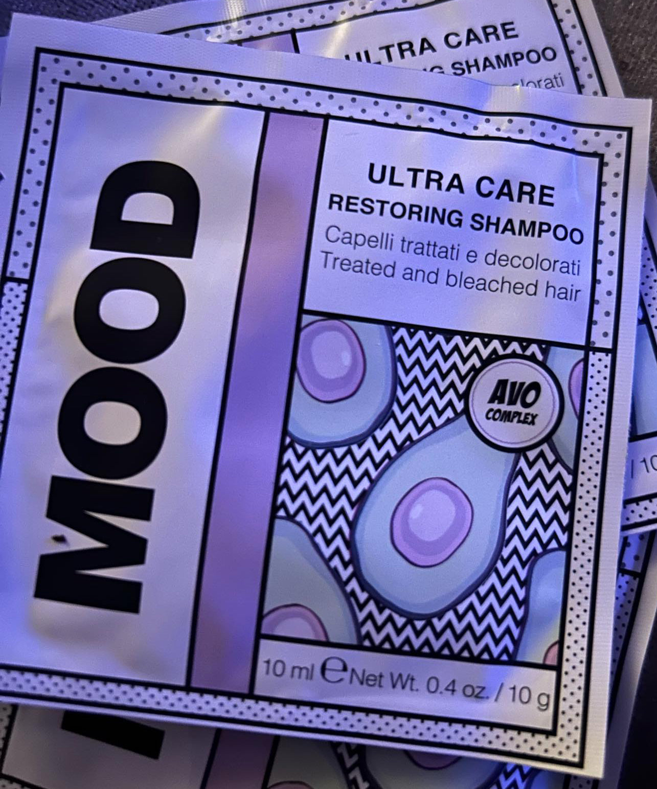 Mood Ultra Care Restoring Shampoo Sample