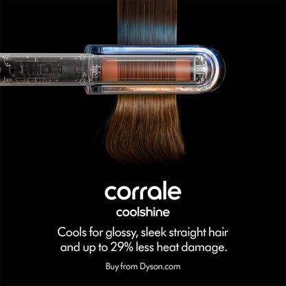 Dyson Corrale CoolShine™ Straightener - Steel Violet/Copper