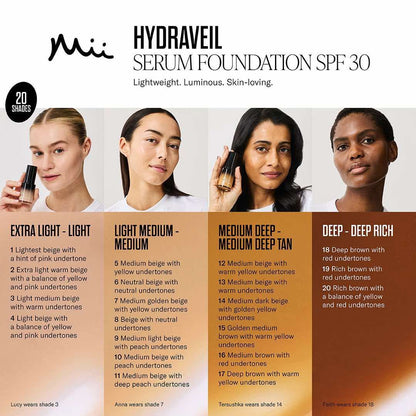 Mii HydraVeil Serum Foundation SPF 30