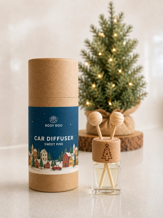 Rosy Roo Car Diffuser - Sweet Pine