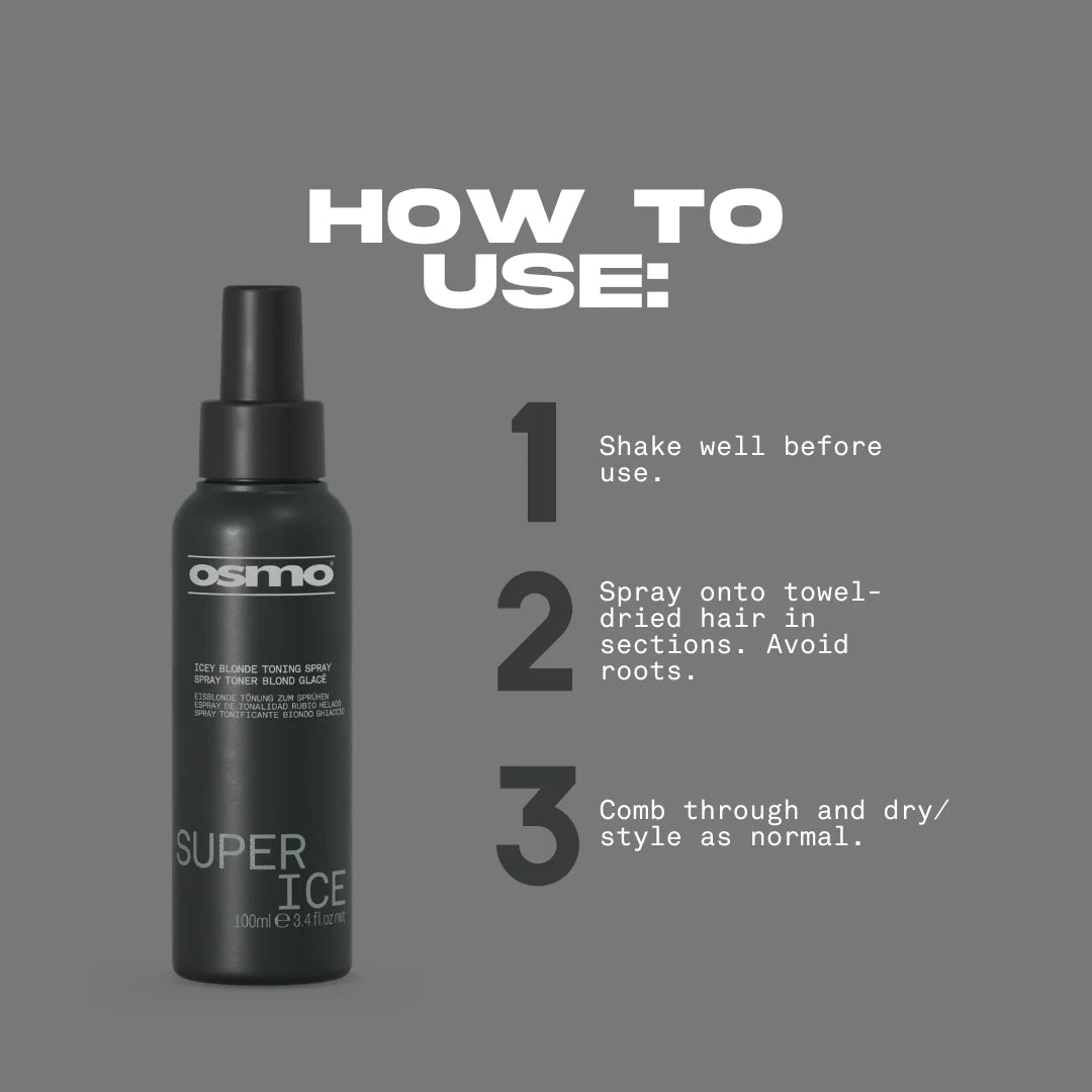 Osmo Super Ice Icey Blonde Toning Spray