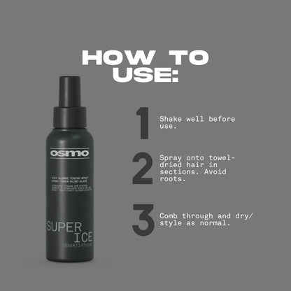Osmo Super Ice Icey Blonde Toning Spray