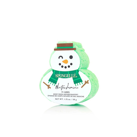 Spongelle Holiday Snowmen - Winter Jasmine