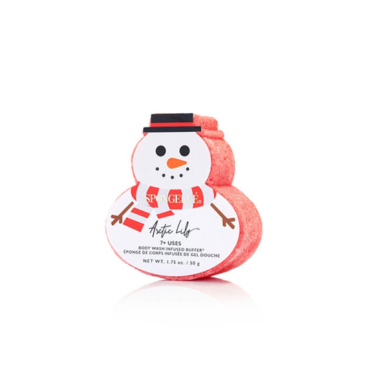 Spongelle Holiday Snowmen - Arctic Lily