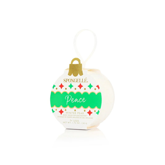 Spongelle Holiday Ornaments - Peace