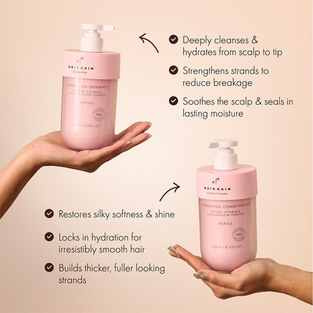 Hair Gain Hydrating Shampoo & Conditioner Starter Kit