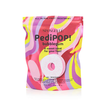 Spongelle Bubblegum | PediPOP! Pedi Buffer & Nail File