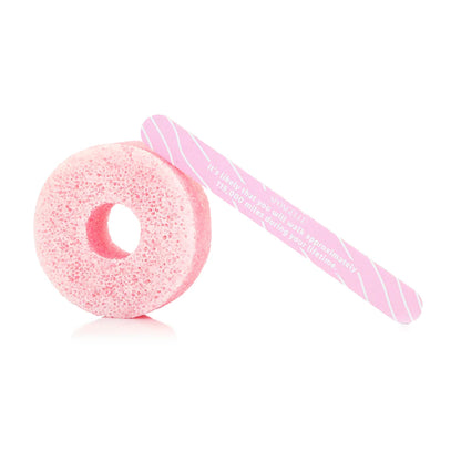 Spongelle Bubblegum | PediPOP! Pedi Buffer & Nail File