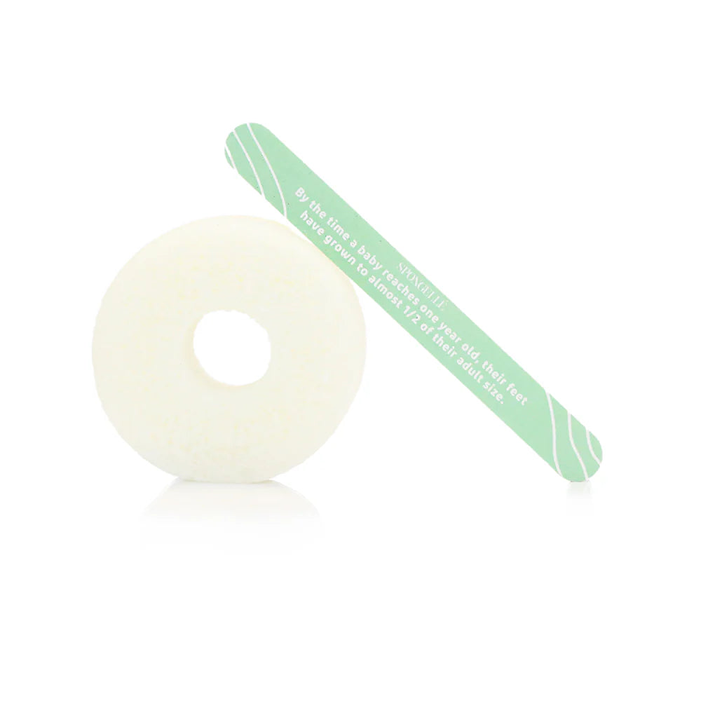 Spongelle Peppermint | PediPOP! Pedi Buffer & Nail File