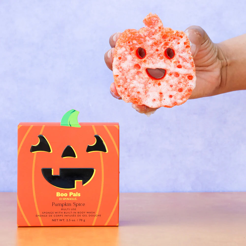 Spongelle Pumpkin Spice Pumpkin | Boo Pals Buffer