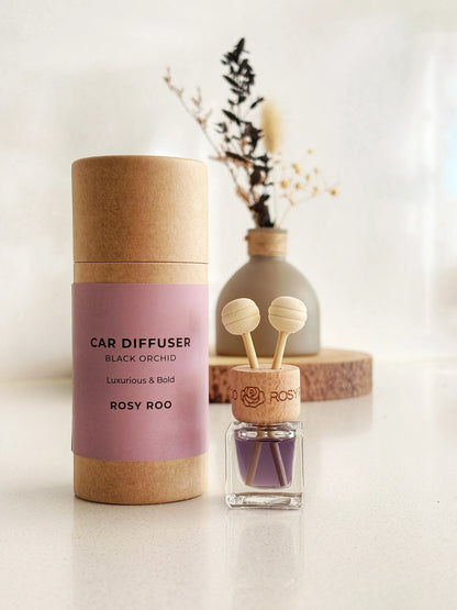Rosy Roo Car Diffuser - Black Orchid
