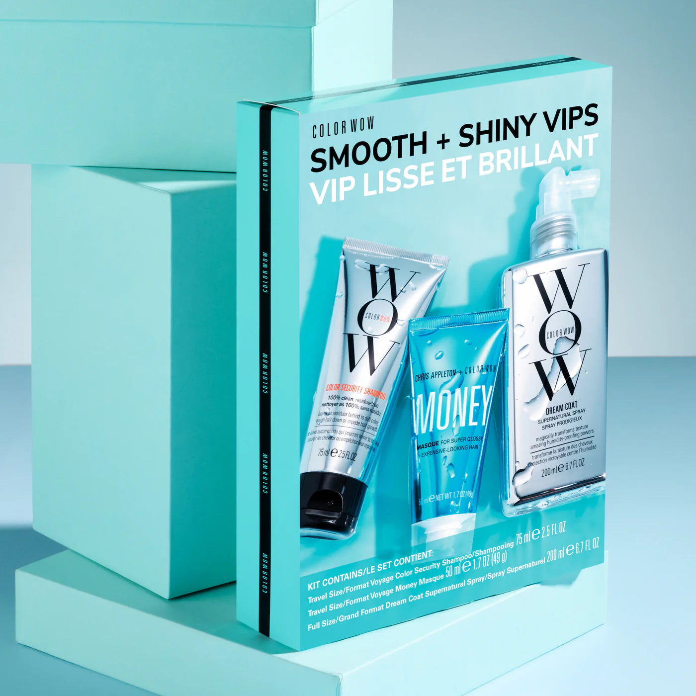 Color Wow Smooth + Shiny VIPs Kit