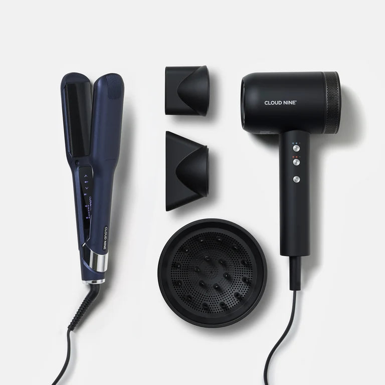 Cloud Nine - The Contouring Wide Iron & Airshot Pro Styling Set
