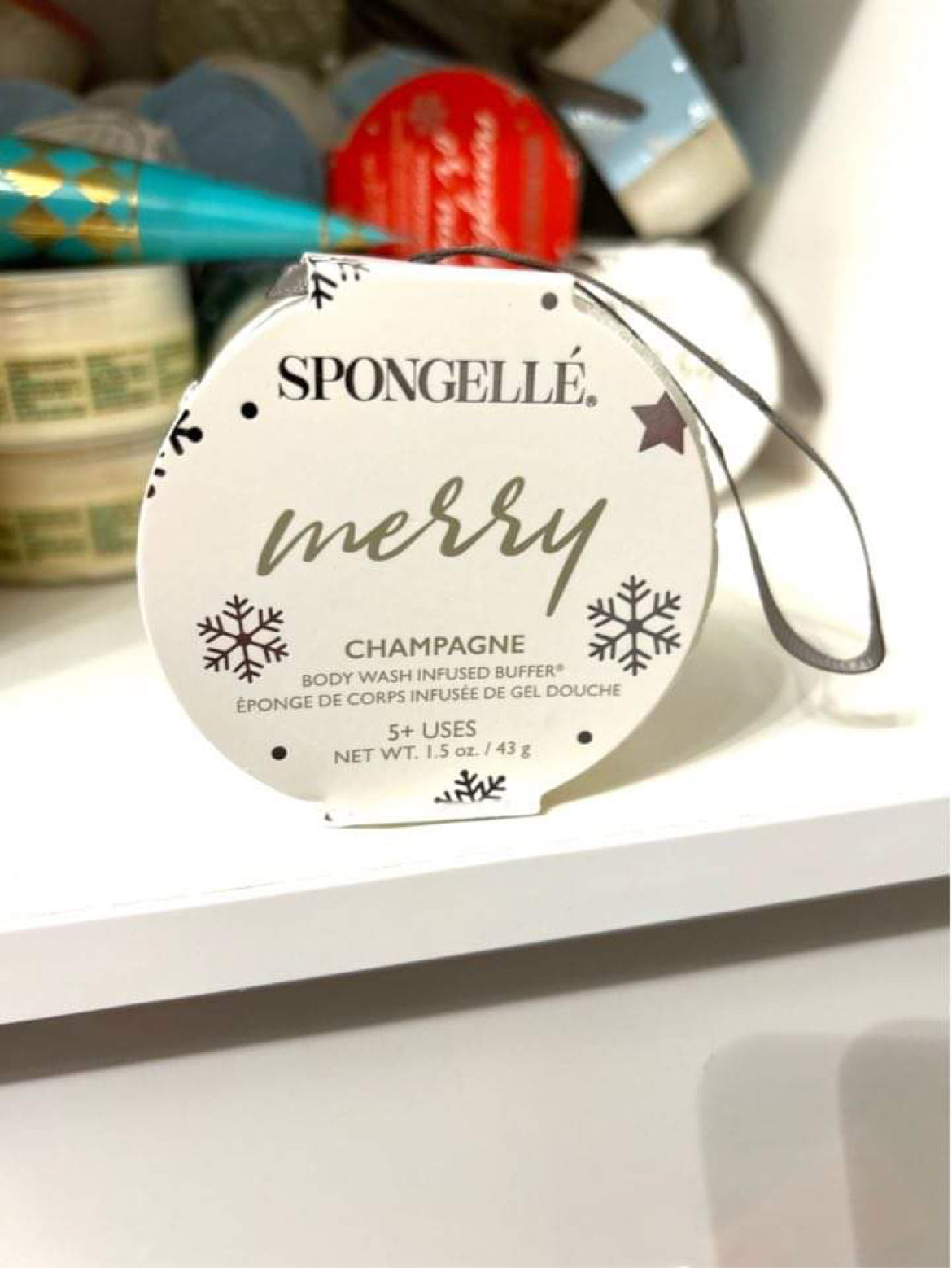 Spongelle Holiday Ornament