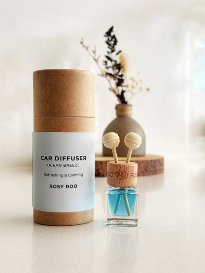 Rosy Roo Car Diffuser - Ocean Breeze