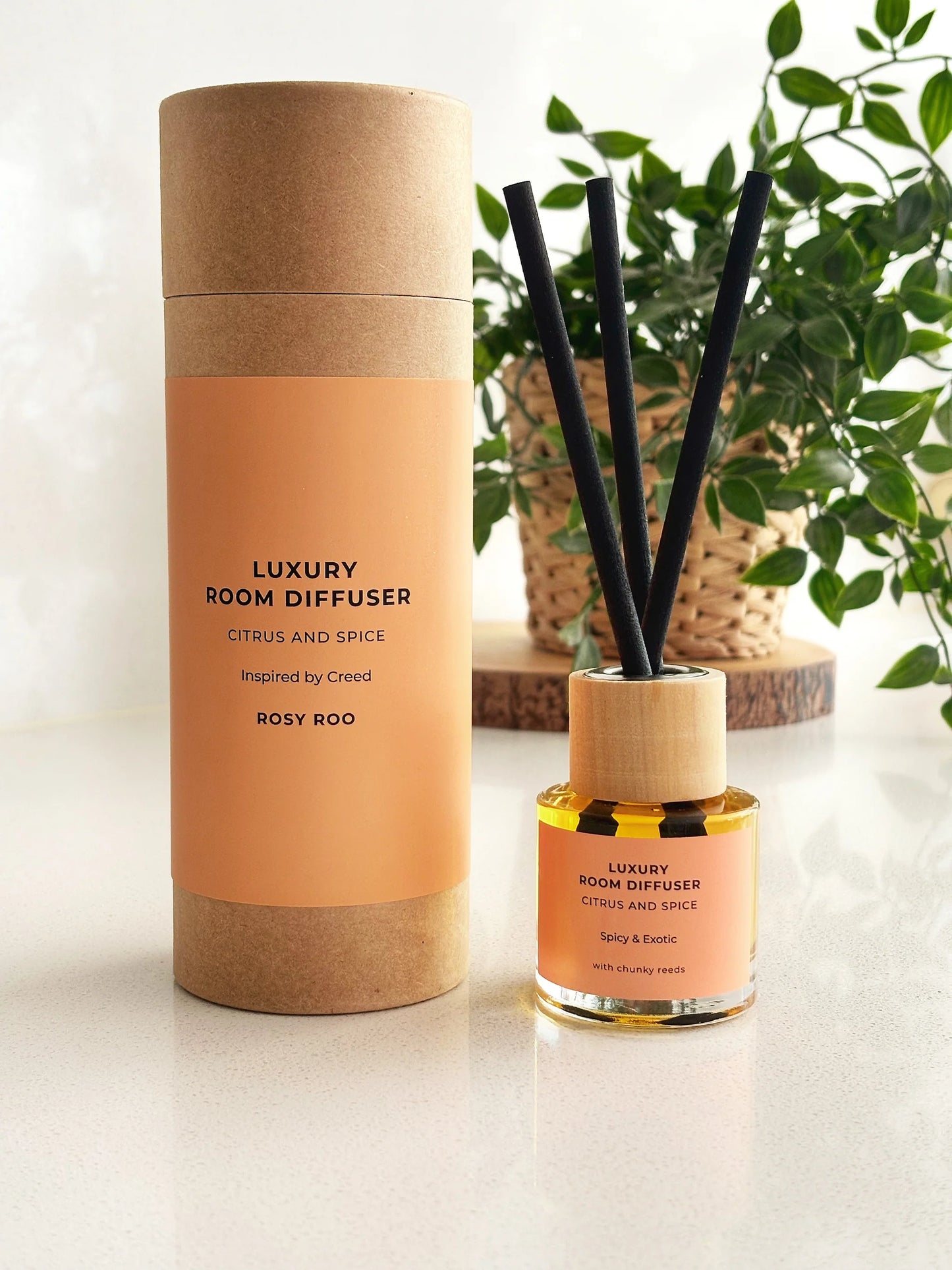 Rosy Roo Room Diffuser - Citrus & Spice
