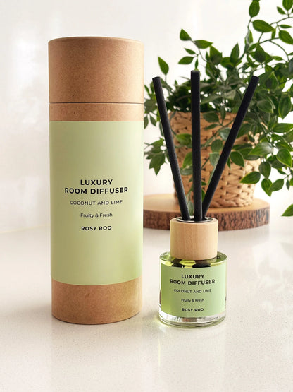 Rosy Roo Room Diffuser - Coconut & Lime