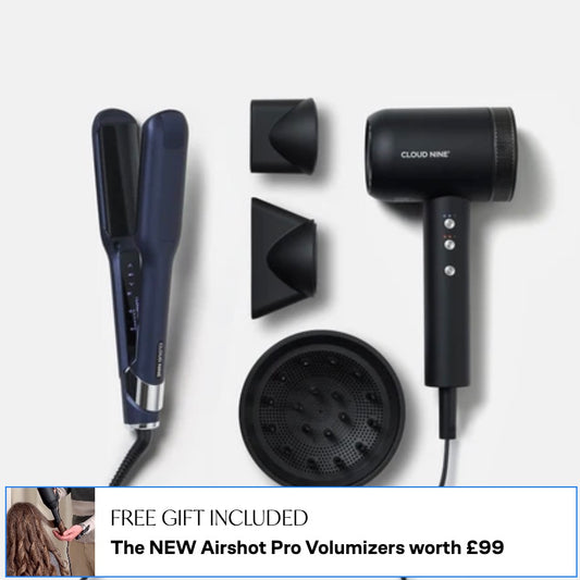 Cloud Nine - The Contouring Wide Iron & Airshot Pro Styling Set