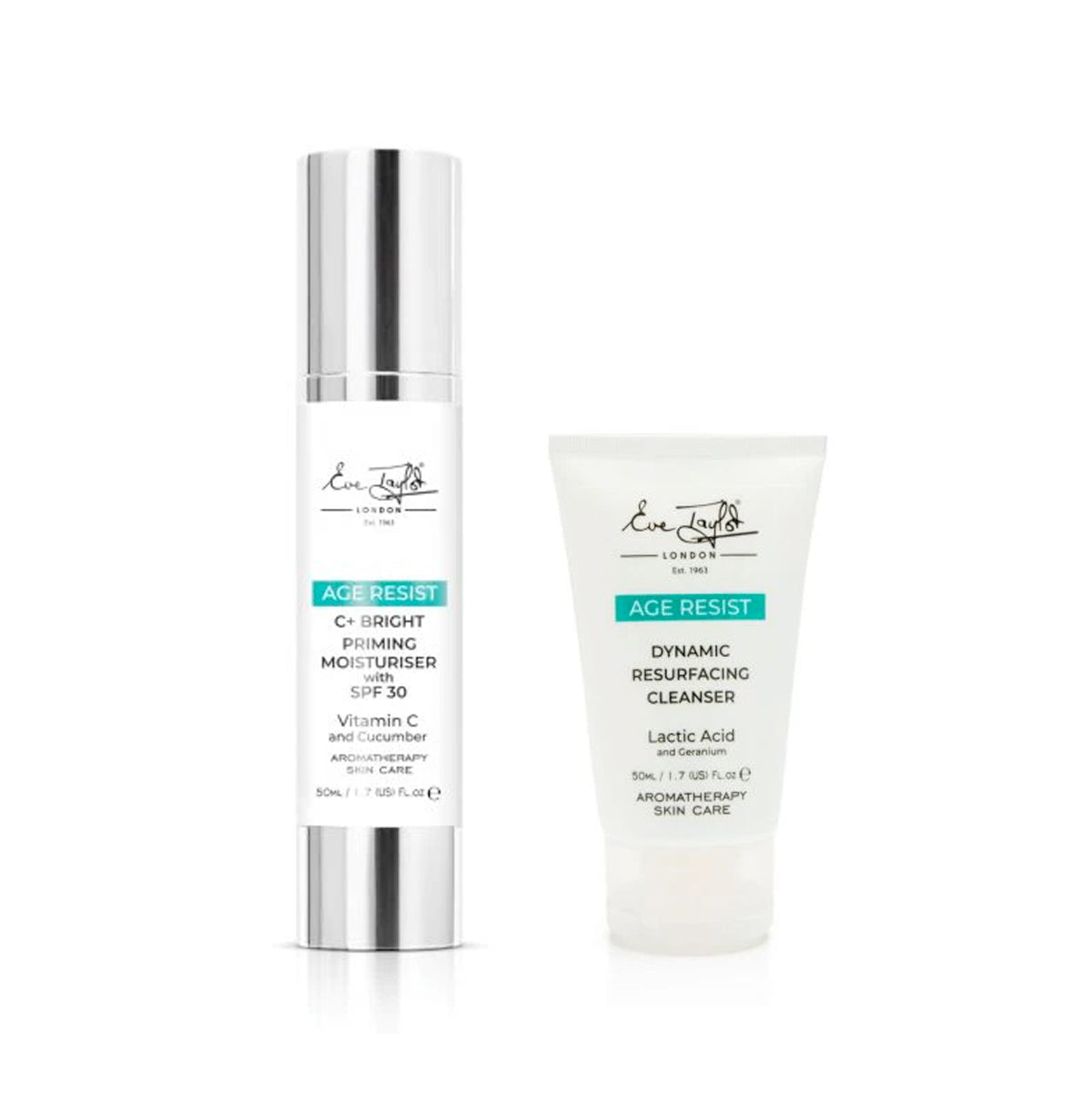 Eve Taylor C + Bright Moisturiser & Dynamic Cleanser Bundle