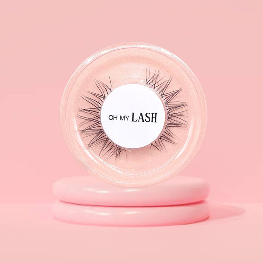 Oh My Lash Cover Girl 'Individual Style' Clear Band Strip Eyelashes