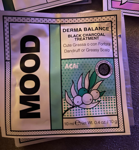 Mood Derma Balance Black Charcoal Treatment Sample
